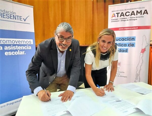 Fundación Presente y SLEP Atacama ejecutarán plan contra el ausentismo